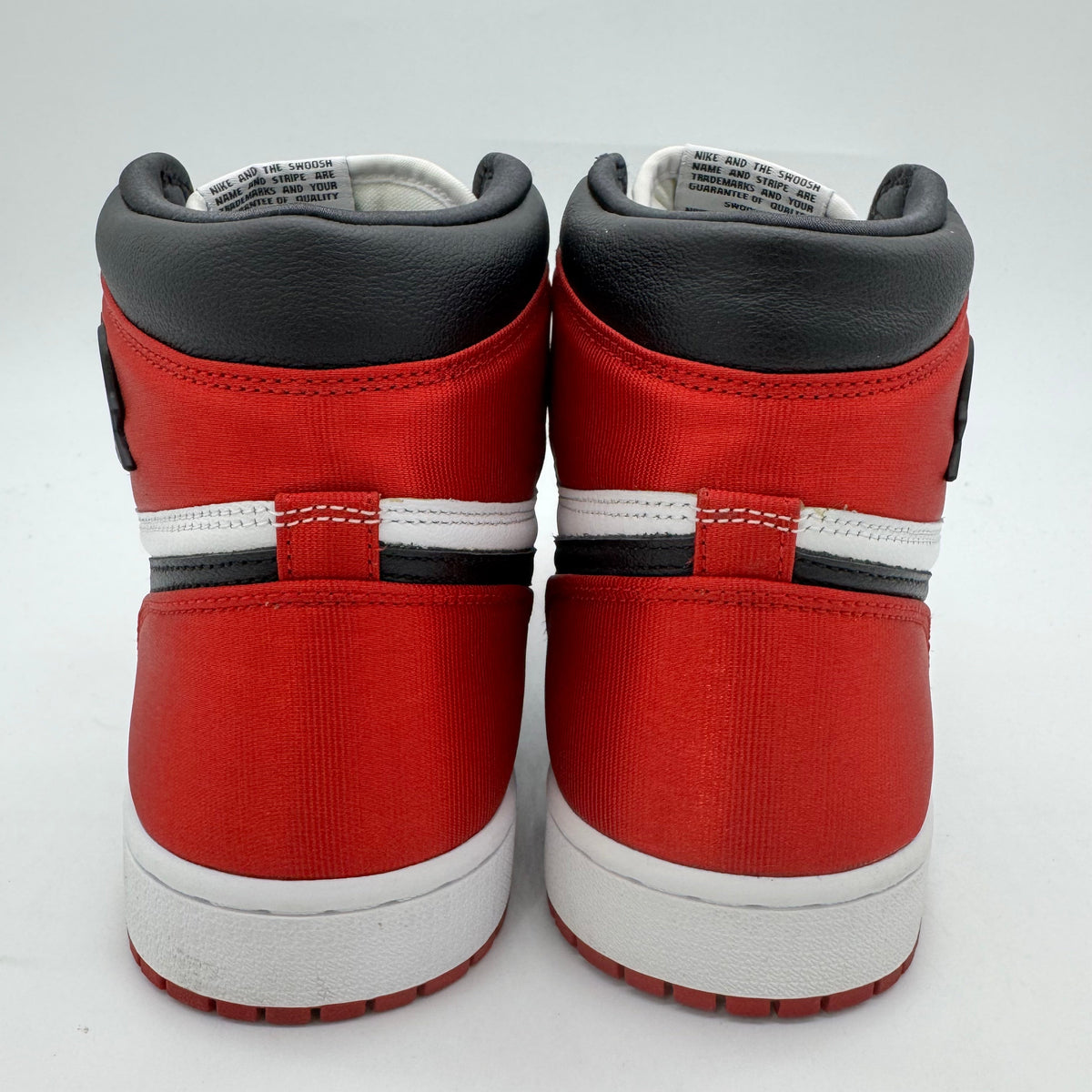 Jordan 1 High Satin Black Toe (Women's)