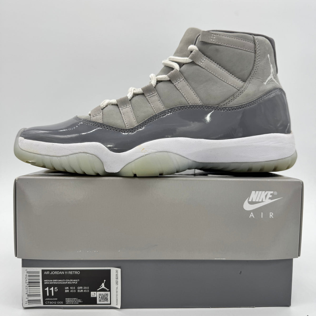 Jordan 11 Cool Grey (2021)