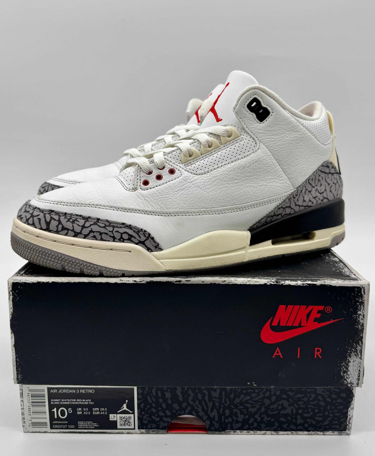 Jordan 3 White Cement Reimagined