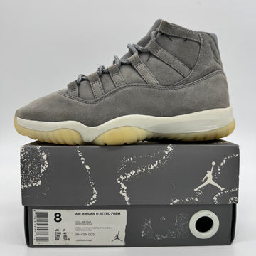 Jordan 11 Pinnacle Grey Suede