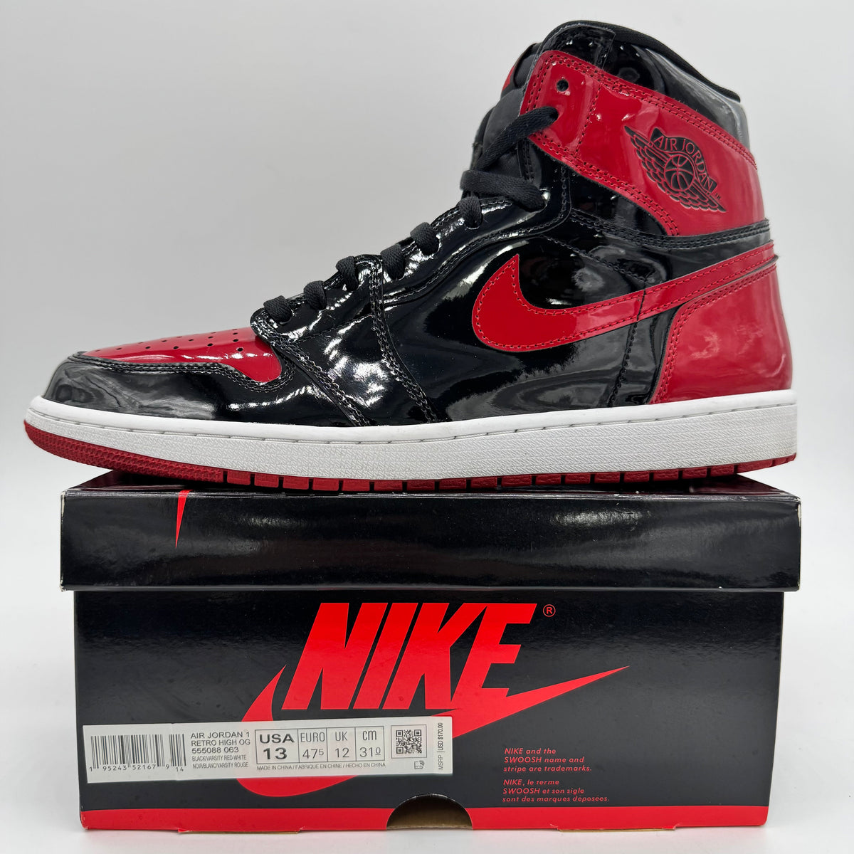 Jordan 1 High OG Patent Bred