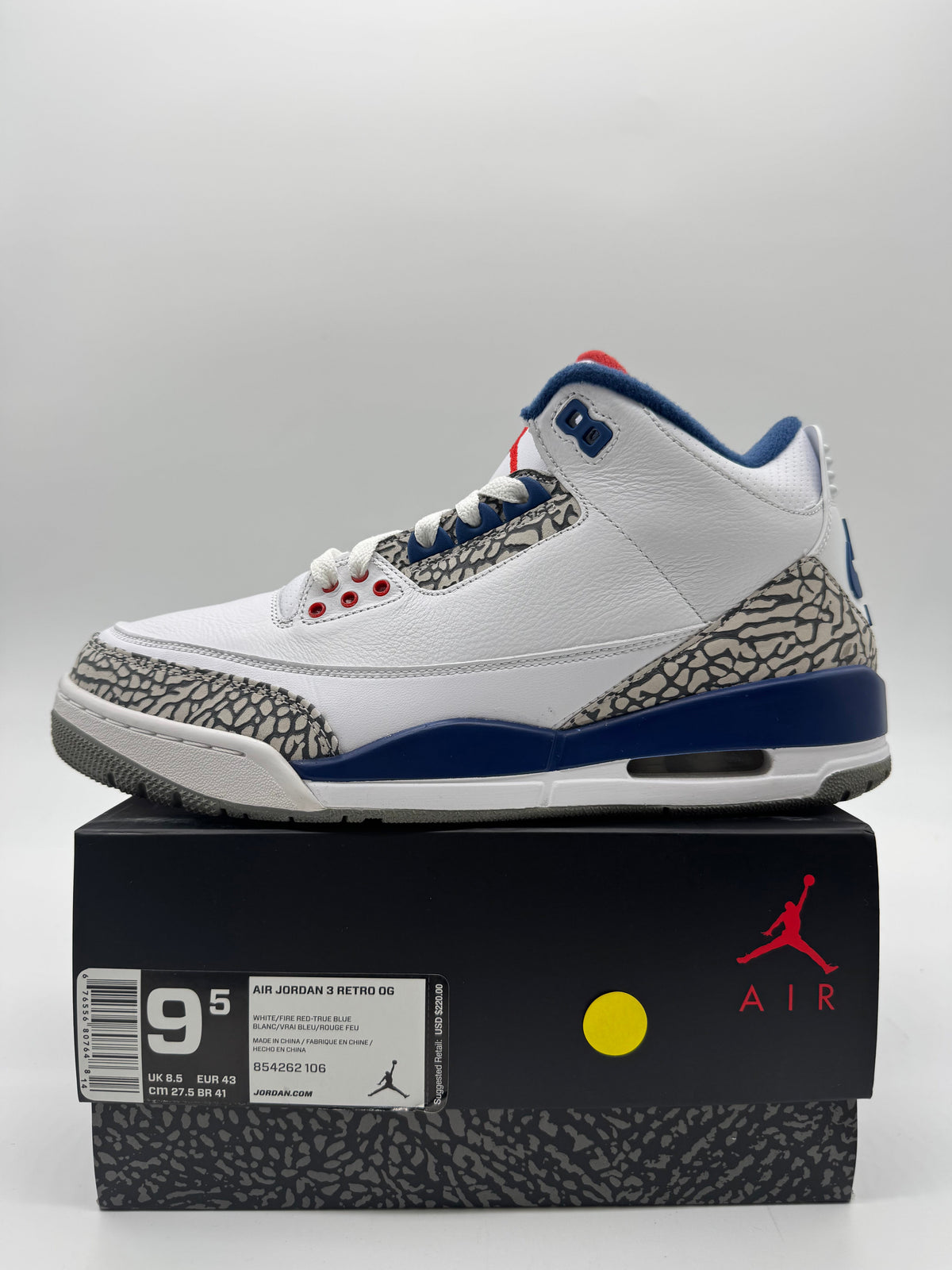 Jordan 3 True Blue (2016)
