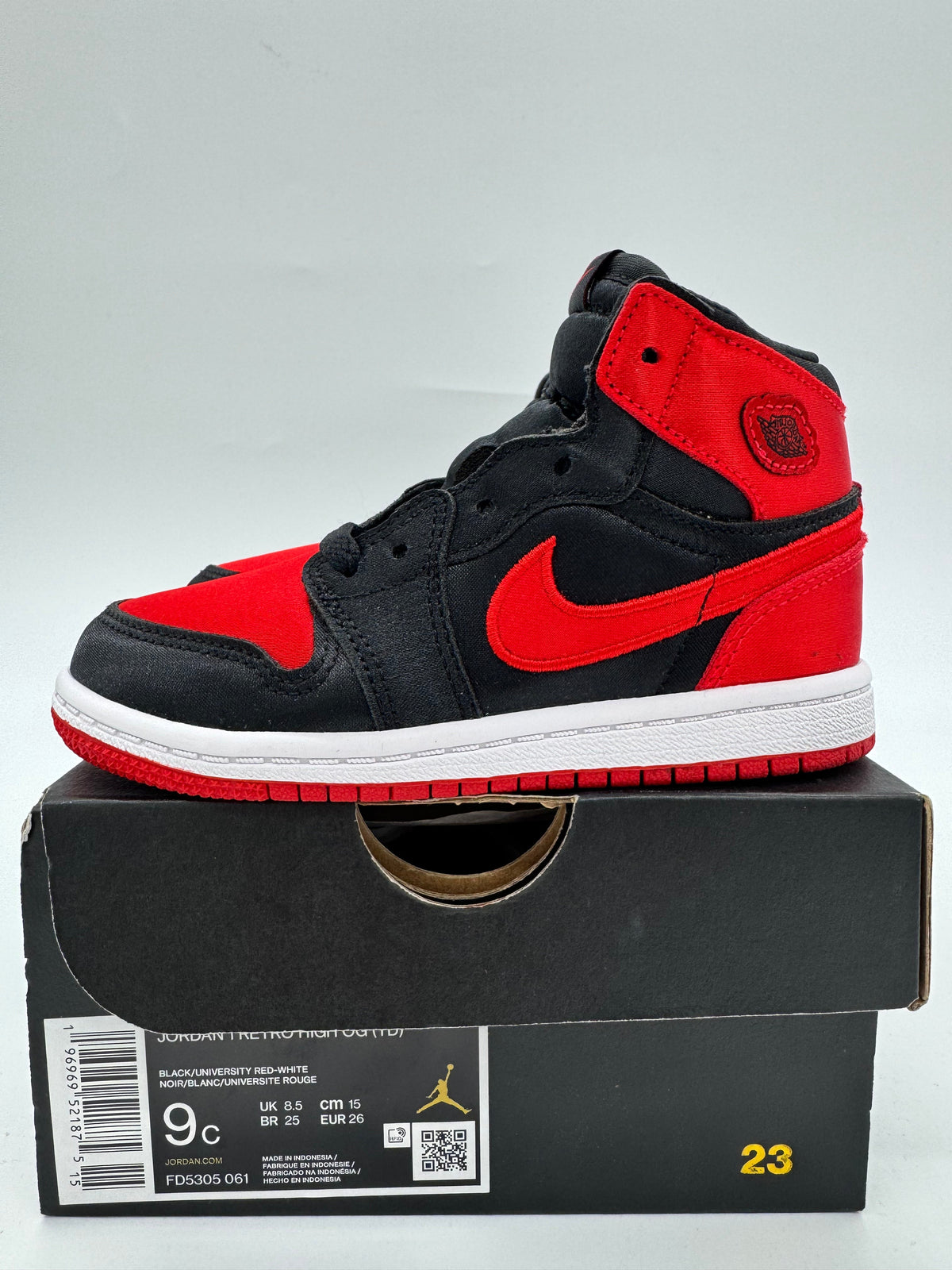 Jordan 1 High Satin Bred