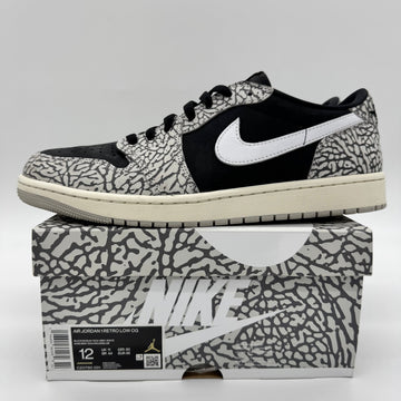Jordan 1 Low Black Cement
