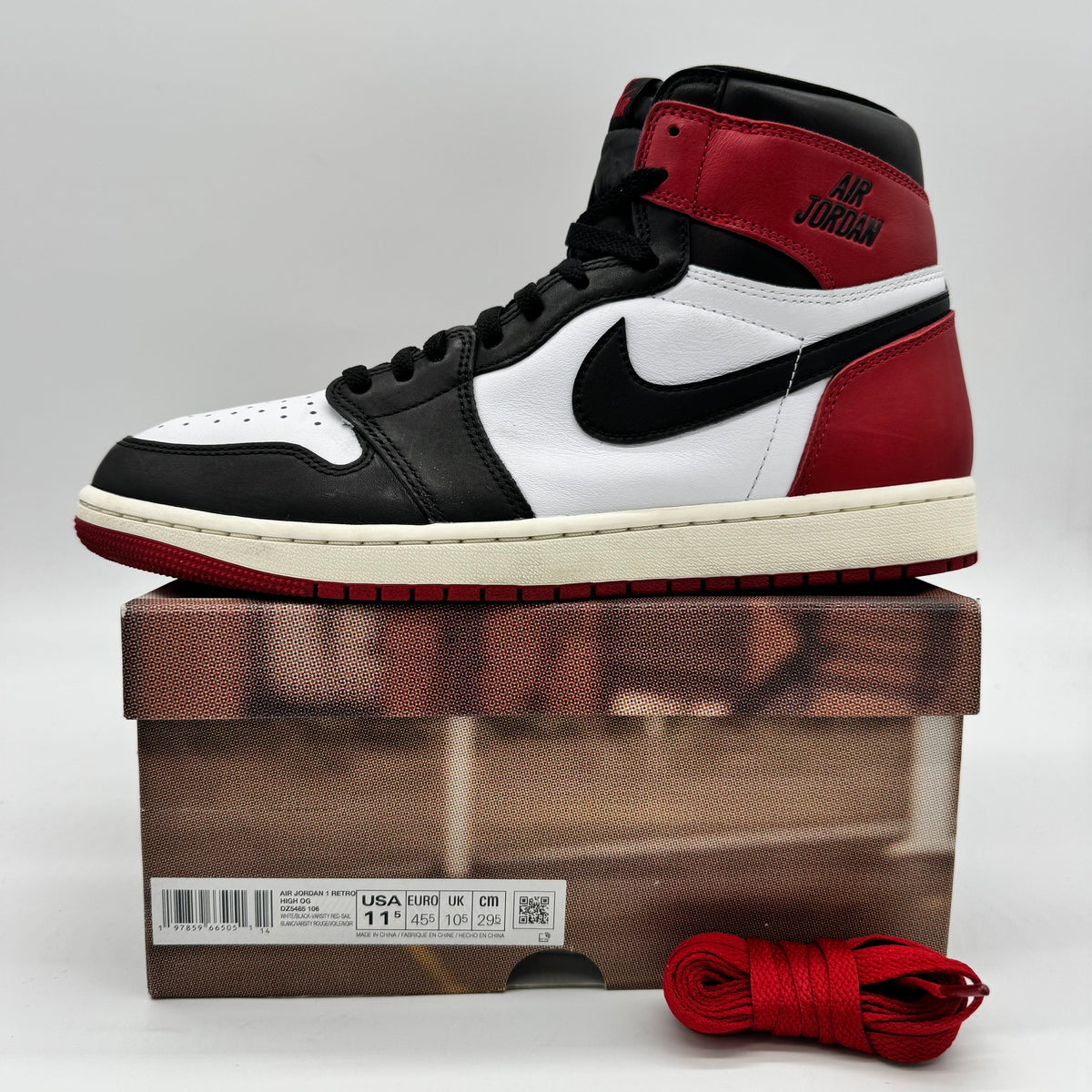 Jordan 1 High OG Black Toe Reimagined