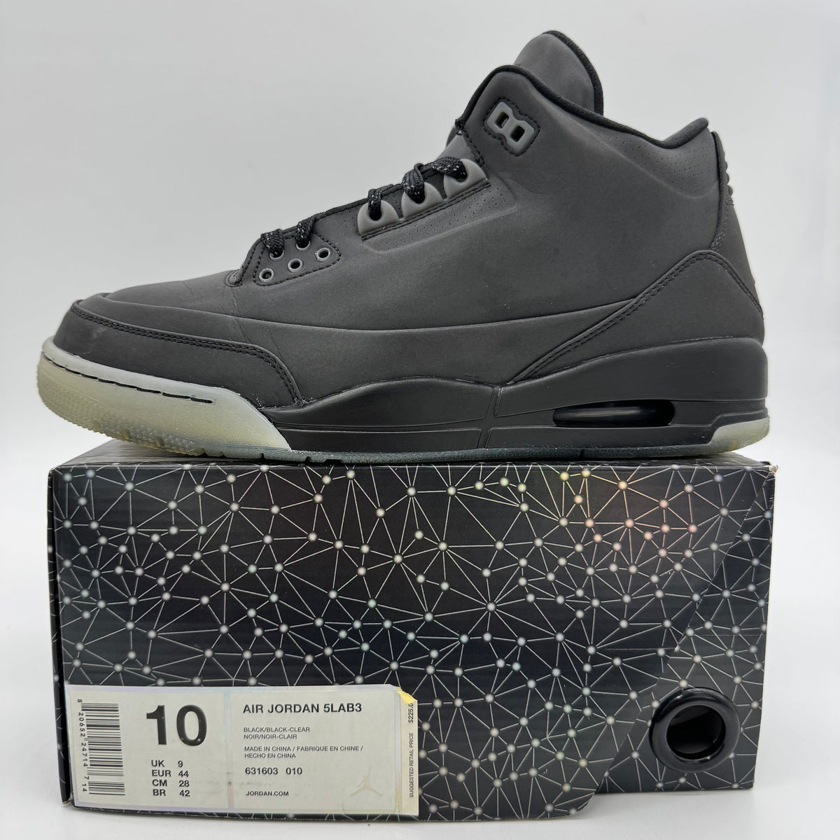 Jordan 3 5Lab3 Black
