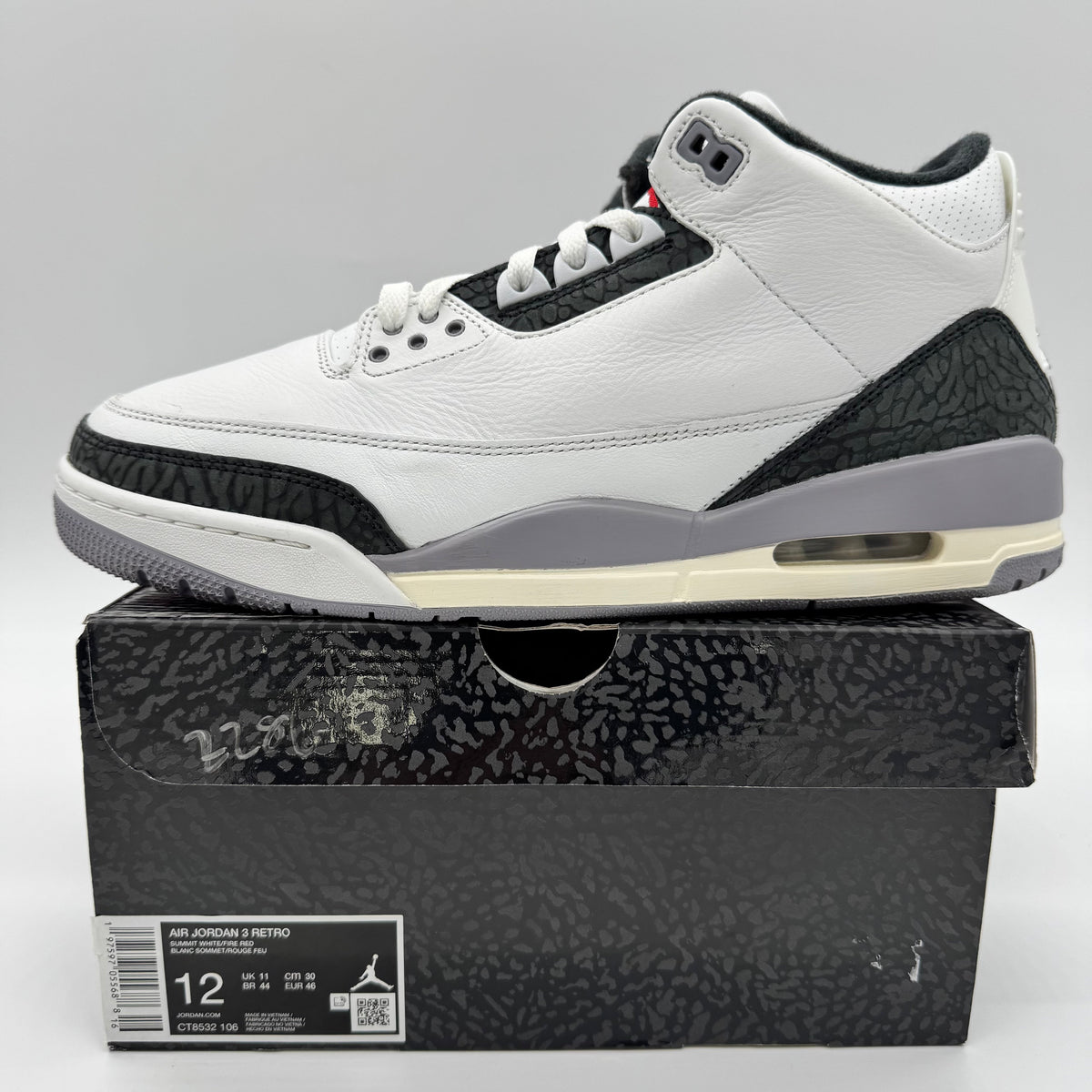 Jordan 3 Cement Grey