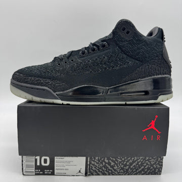 Jordan 3 Flyknit Black