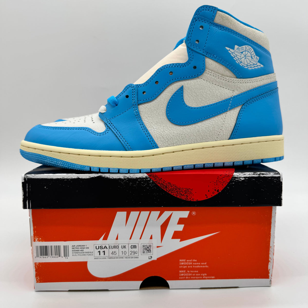 Jordan 1 High OG UNC Reimagined
