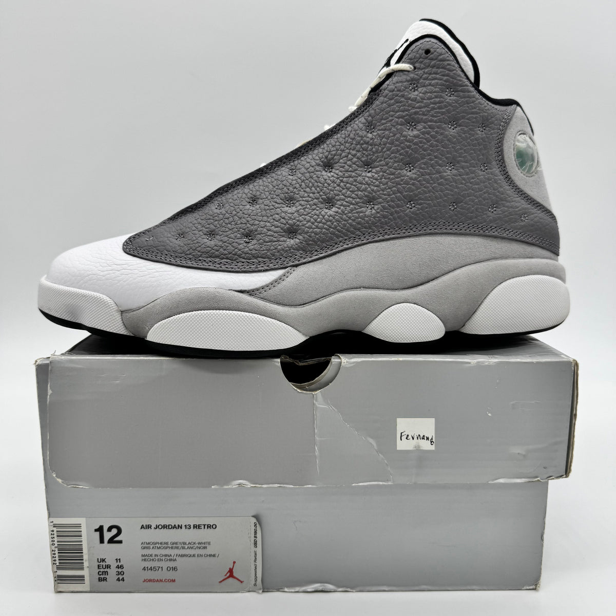 Jordan 13 Atmosphere Grey