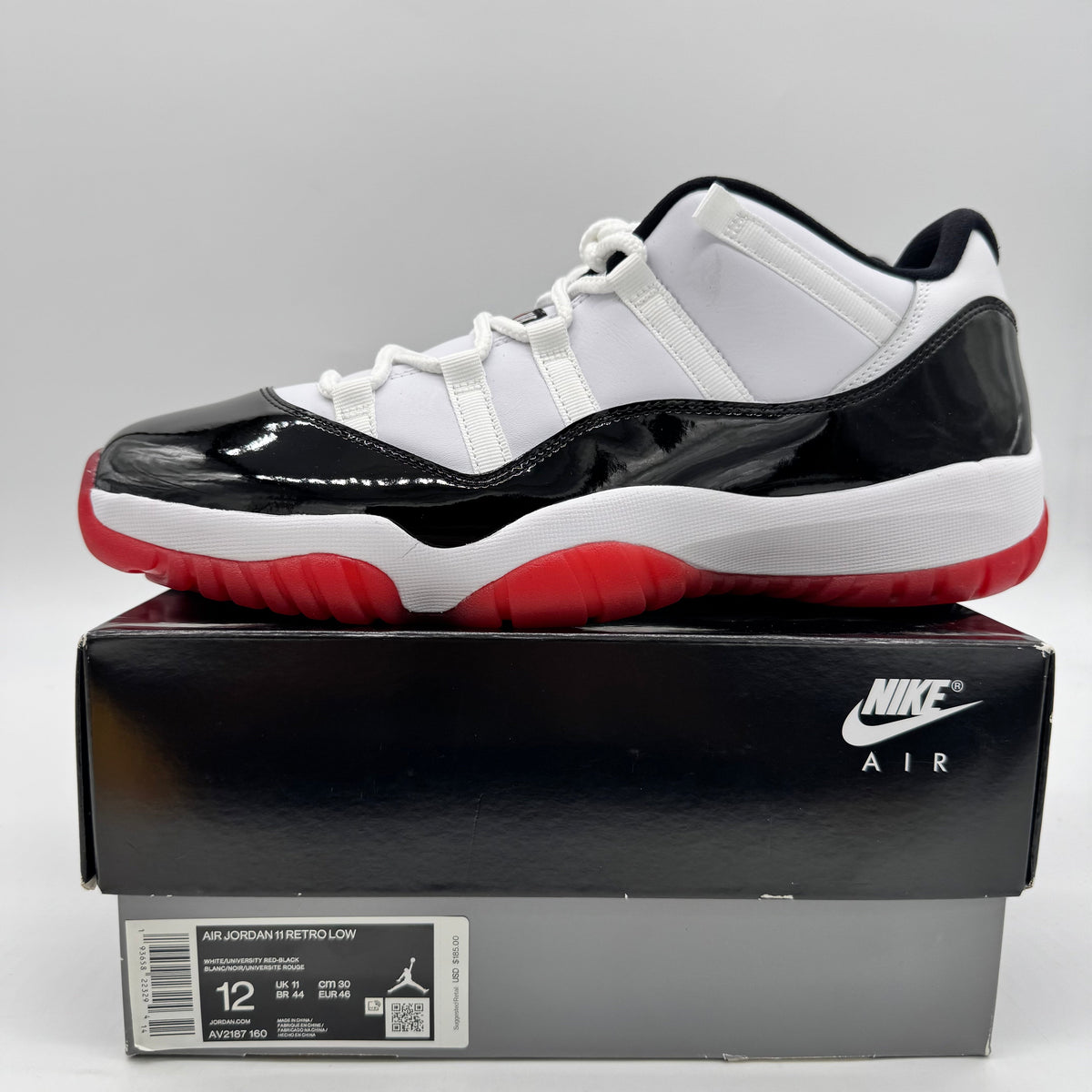 Jordan 11 Low Concord Bred