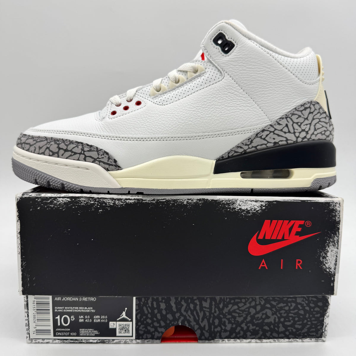 Jordan 3 White Cement Reimagined