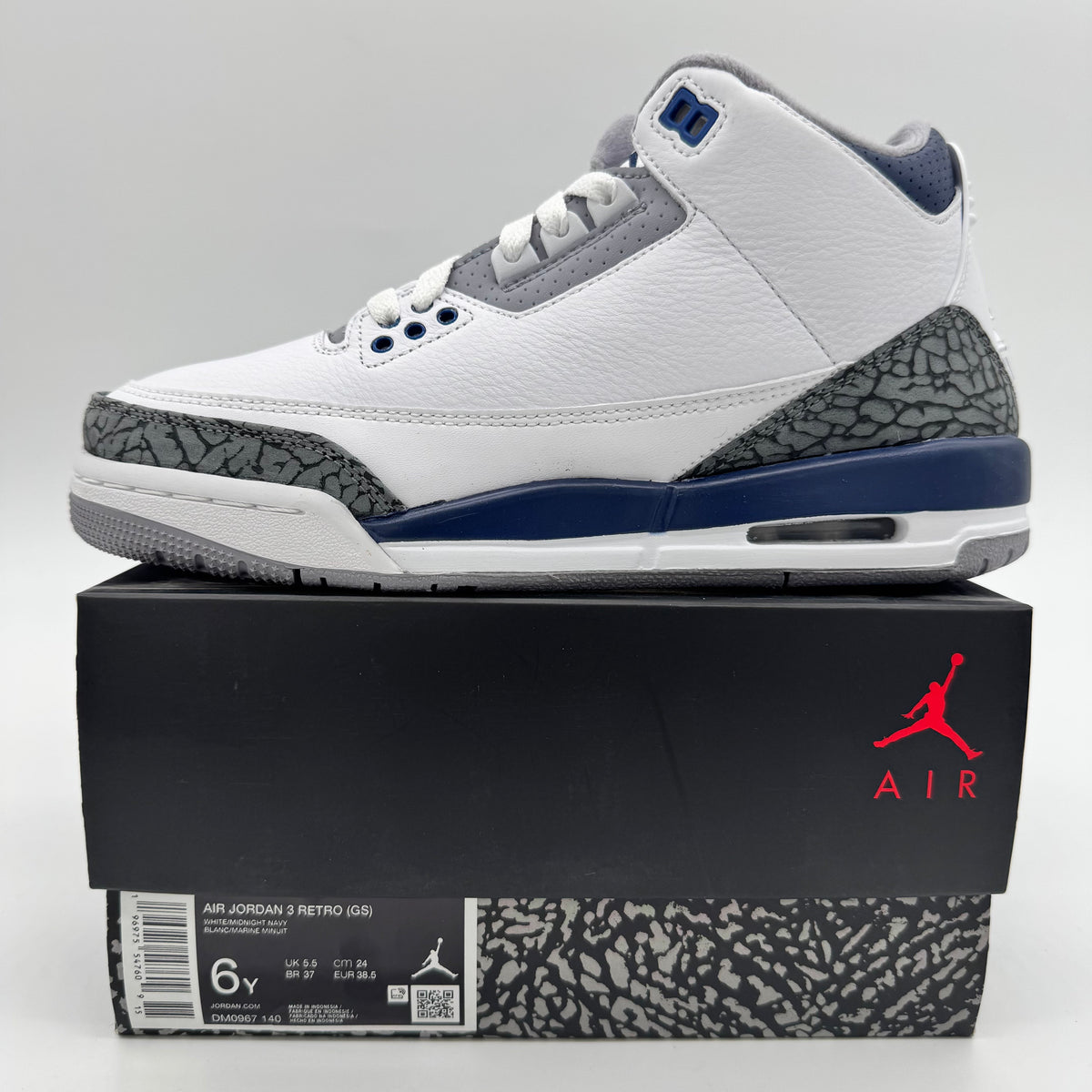Jordan 3 Midnight Navy (GS)