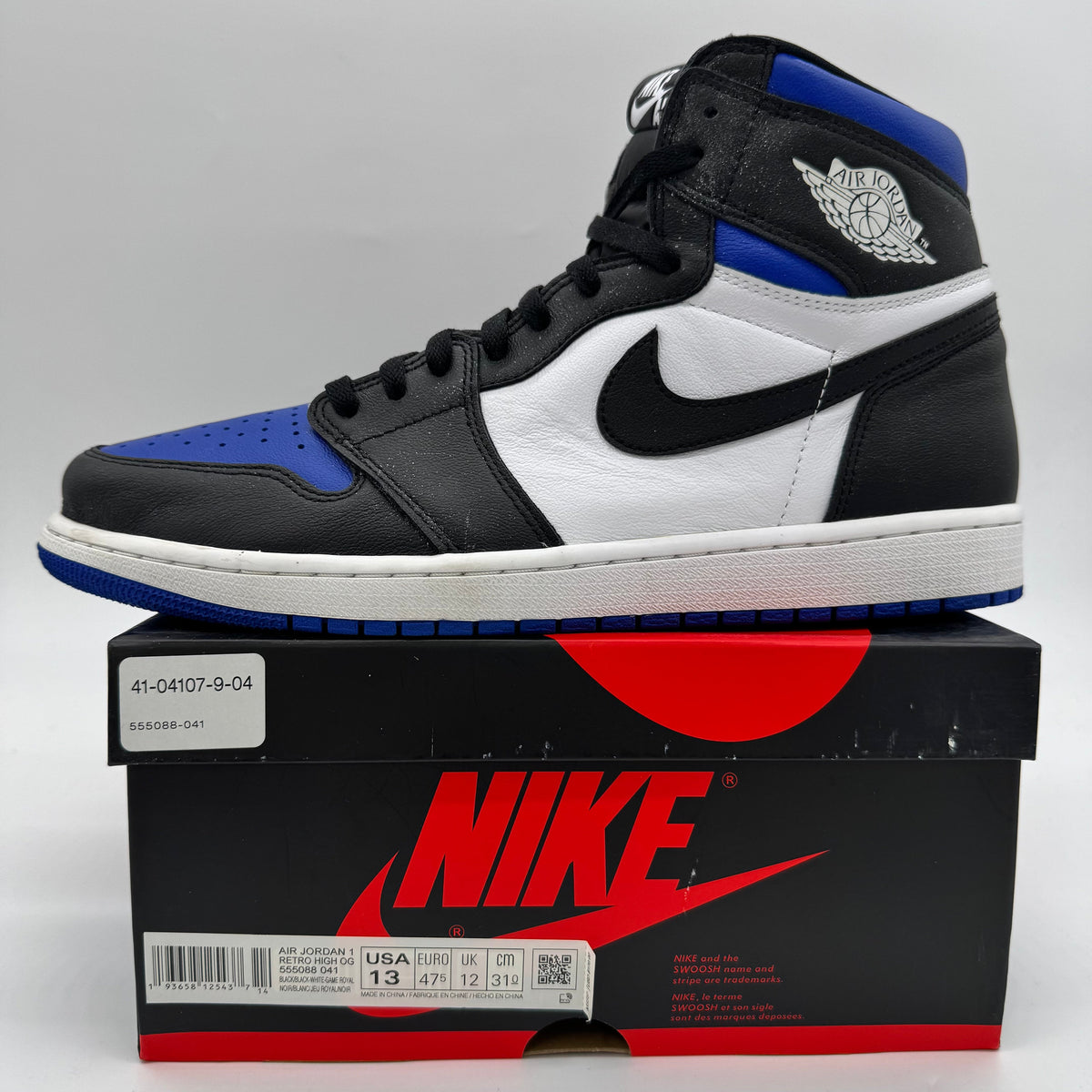Jordan 1 High Royal Toe
