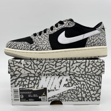 Jordan 1 Low Black Cement