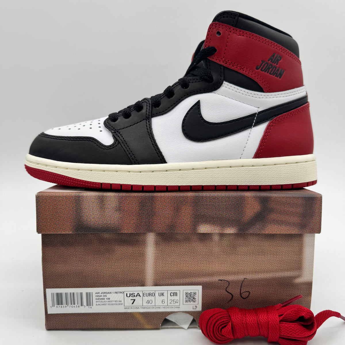 Jordan 1 High OG Black Toe Reimagined