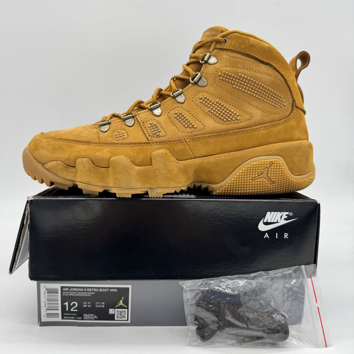 Jordan 9 Boot Wheat