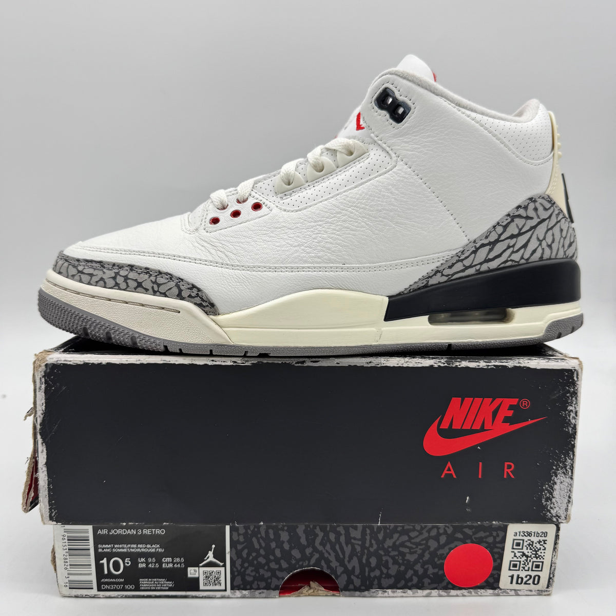 Jordan 3 White Cement Reimagined