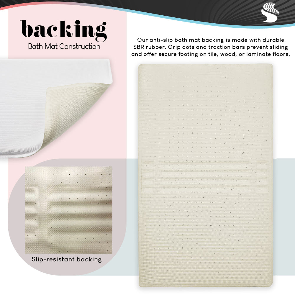 Corinne Lent | Terracotta Dreams Pink Boho Plush Bath Mat