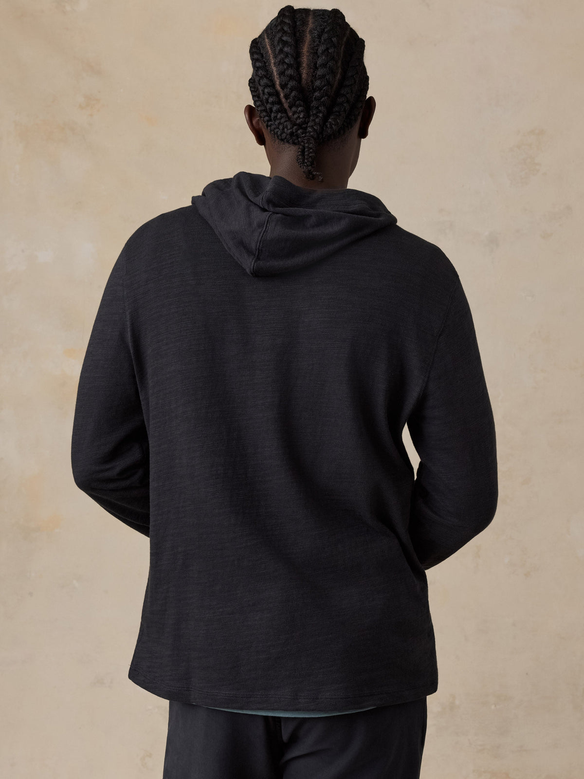 Sunwashed Organic Hoodie - Ridge Black