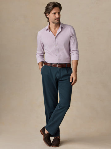 The Movement Shirt - Berry Cloud Stripe