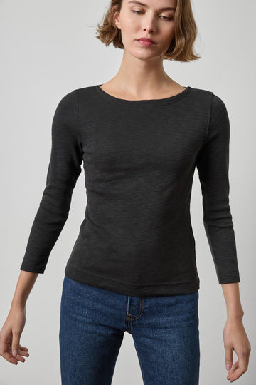 3/4 SLEEVE FRENCH TEE