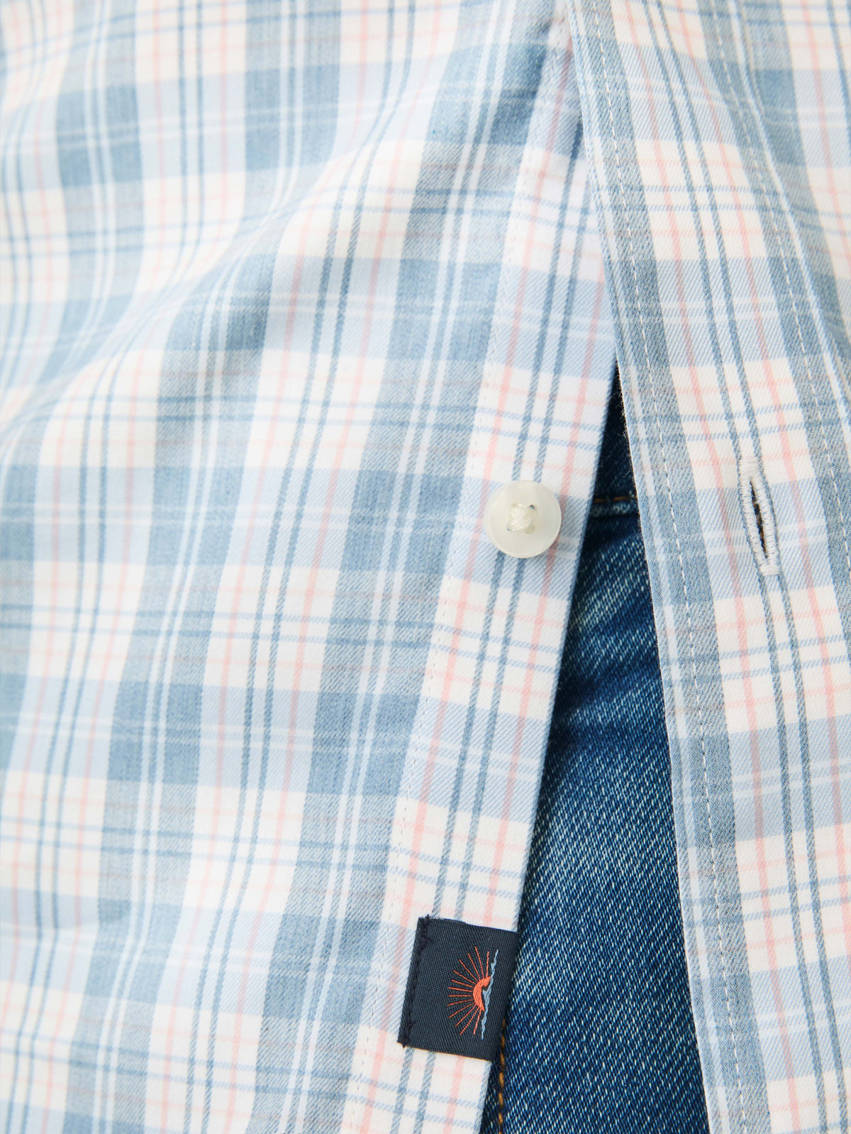 The Movement Shirt - Cloud Lake Plaid