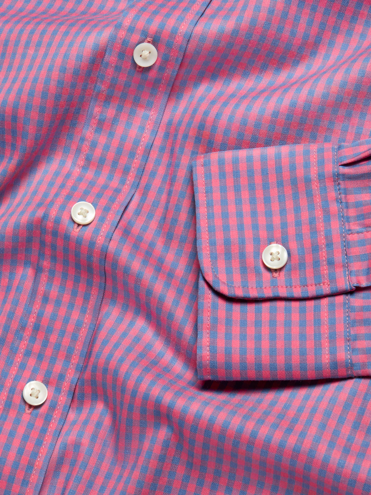 The Movement Shirt - Blue Rose Gingham