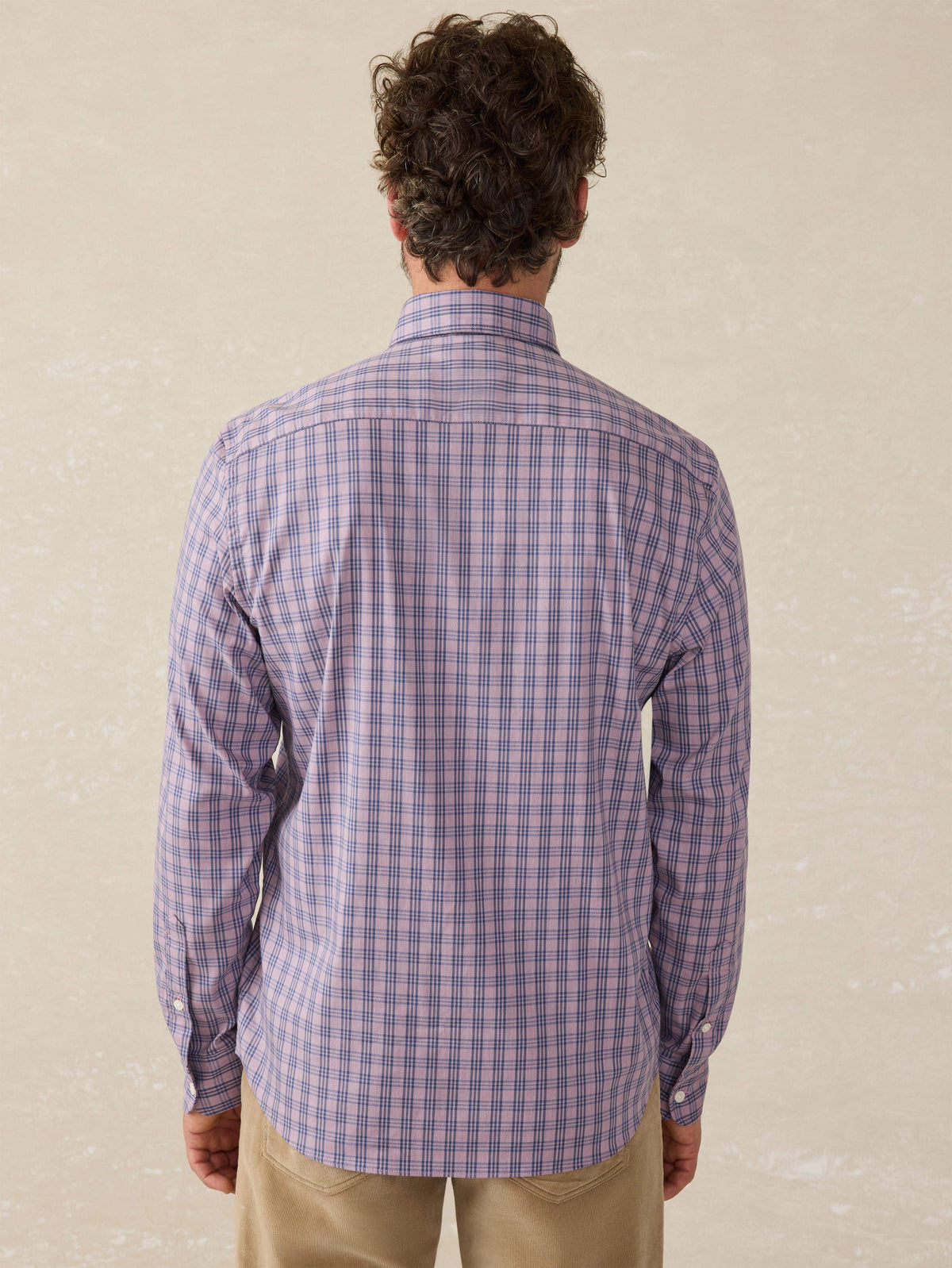 The Movement Shirt - Berry Skies Check
