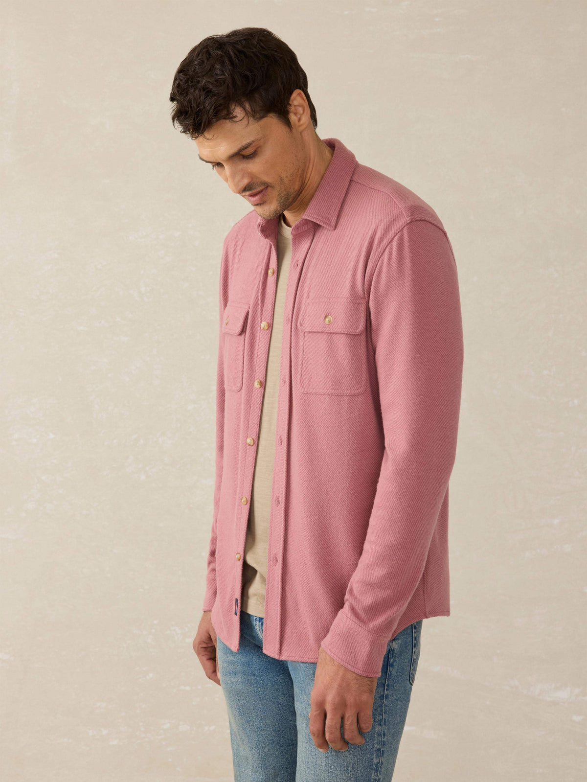 Legend Sweater Shirt - Sandstone Red Twill
