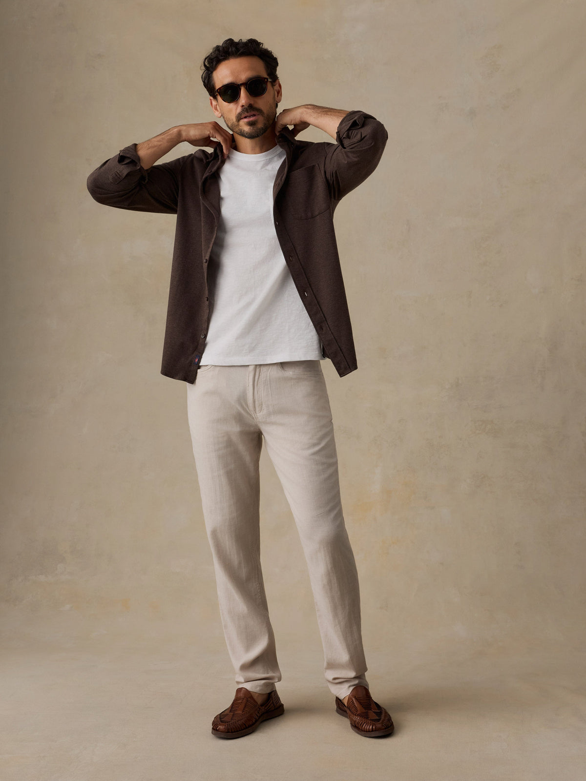 Movement Linen 5-Pocket Pant - Dorset Sand
