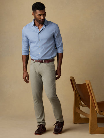 Movement Linen 5-Pocket Pant - Sage Cliff