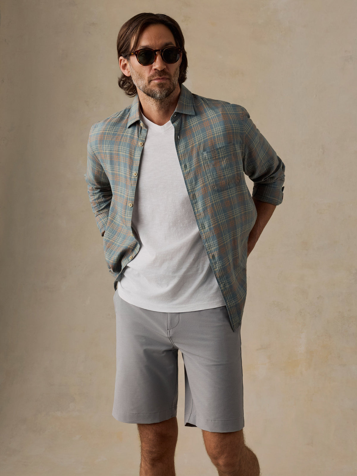 All Day Short (9") - Ice Grey