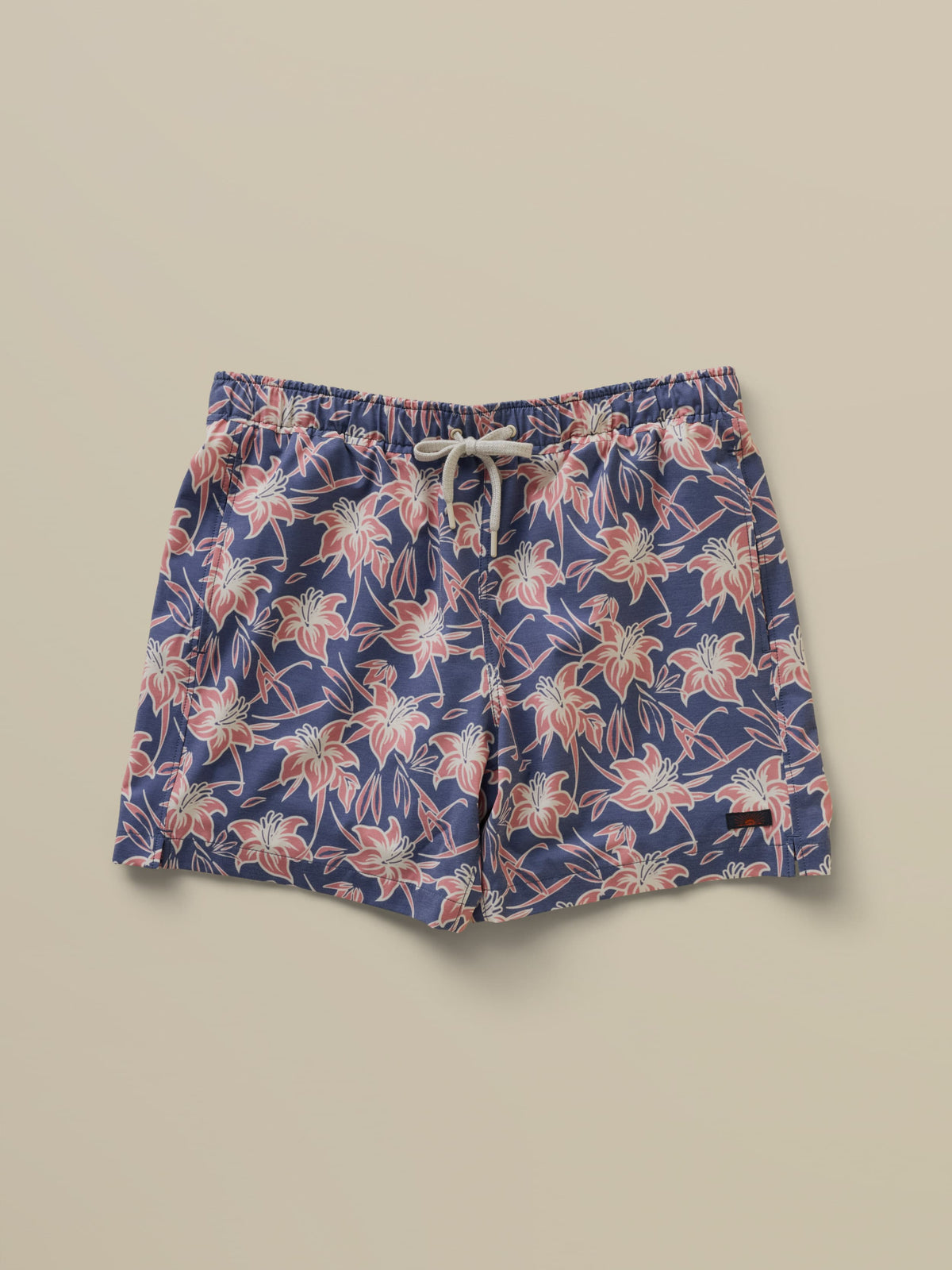 All Day Trunk (6") - Navy Red Lotus