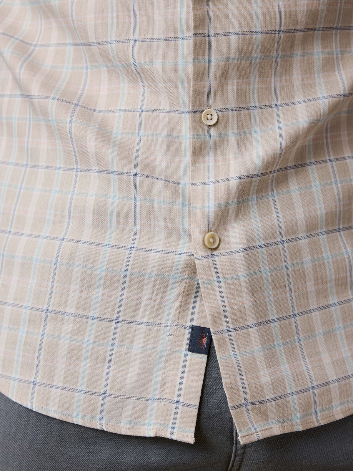 Movement Monterey Shirt - Sandy Reef Plaid