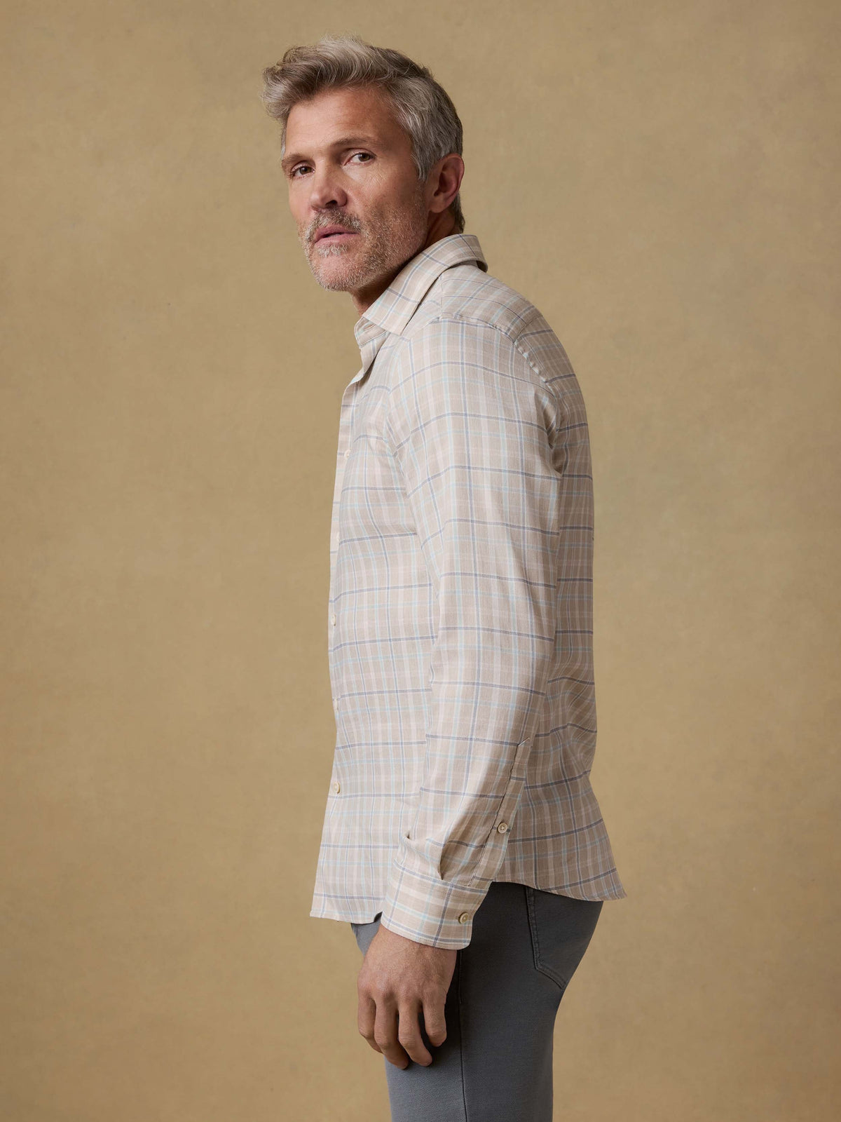 Movement Monterey Shirt - Sandy Reef Plaid