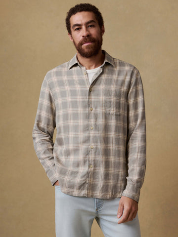 Palmetto Shirt - Shore Sage Plaid