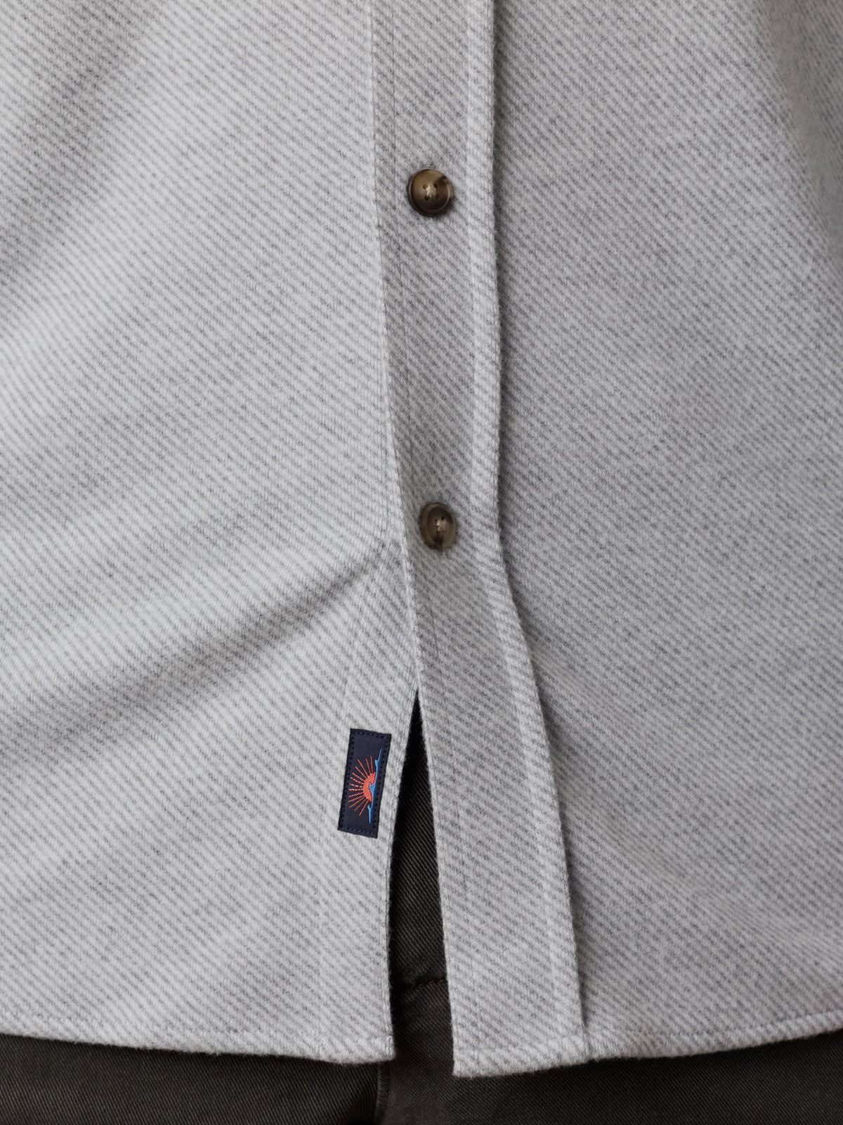 Legend Sweater Shirt (Single Pocket) - Light Heather Grey