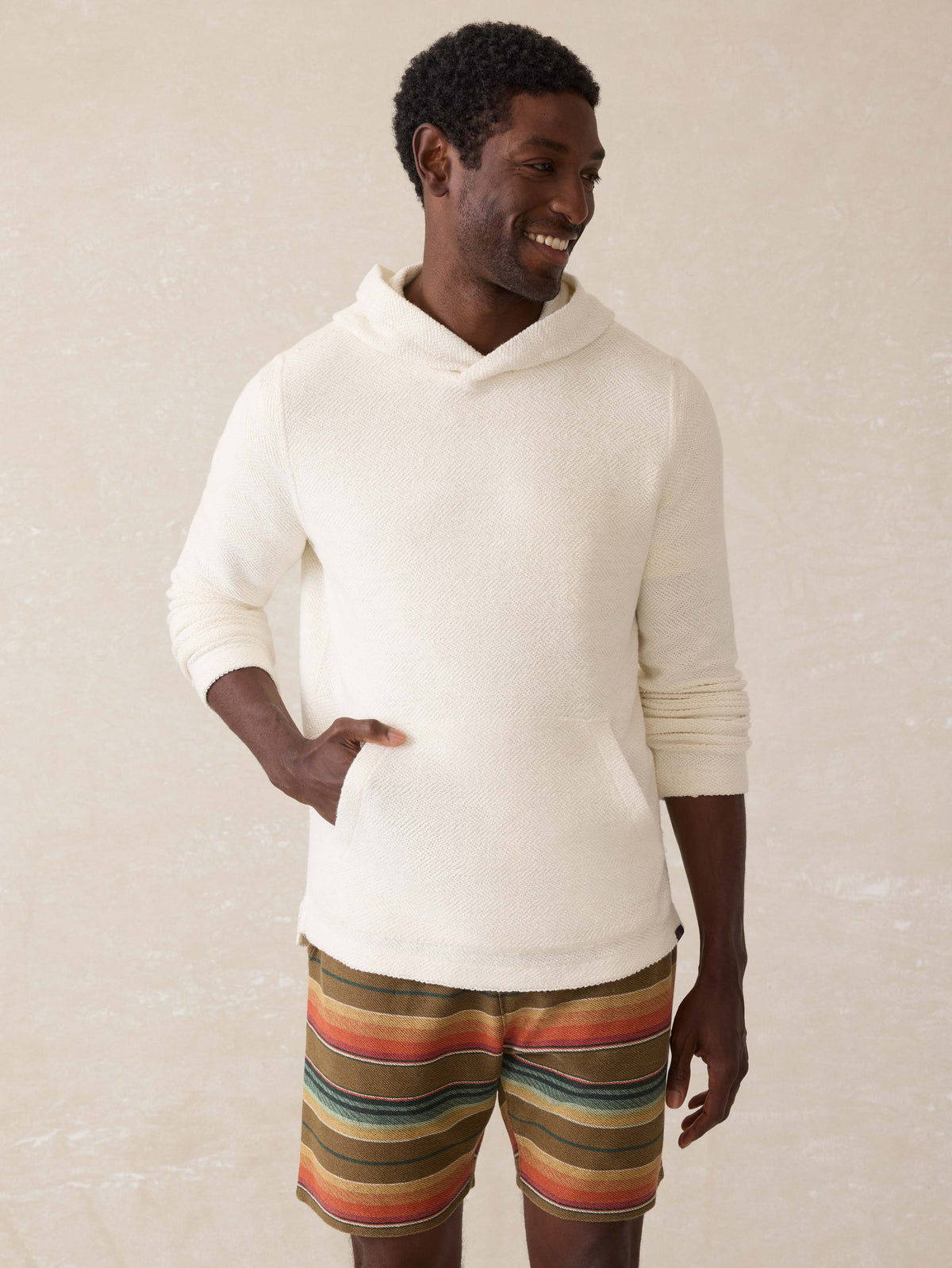 Whitewater Hoodie - Ivory Shell