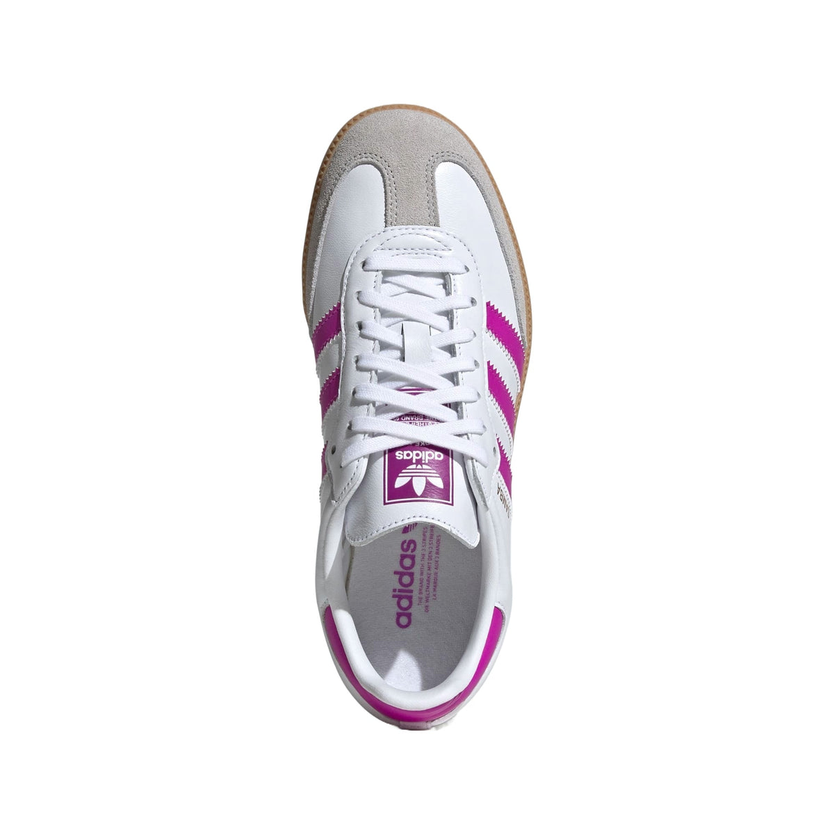 (GS) adidas Samba OG 'White Purple Gum' IH2873
