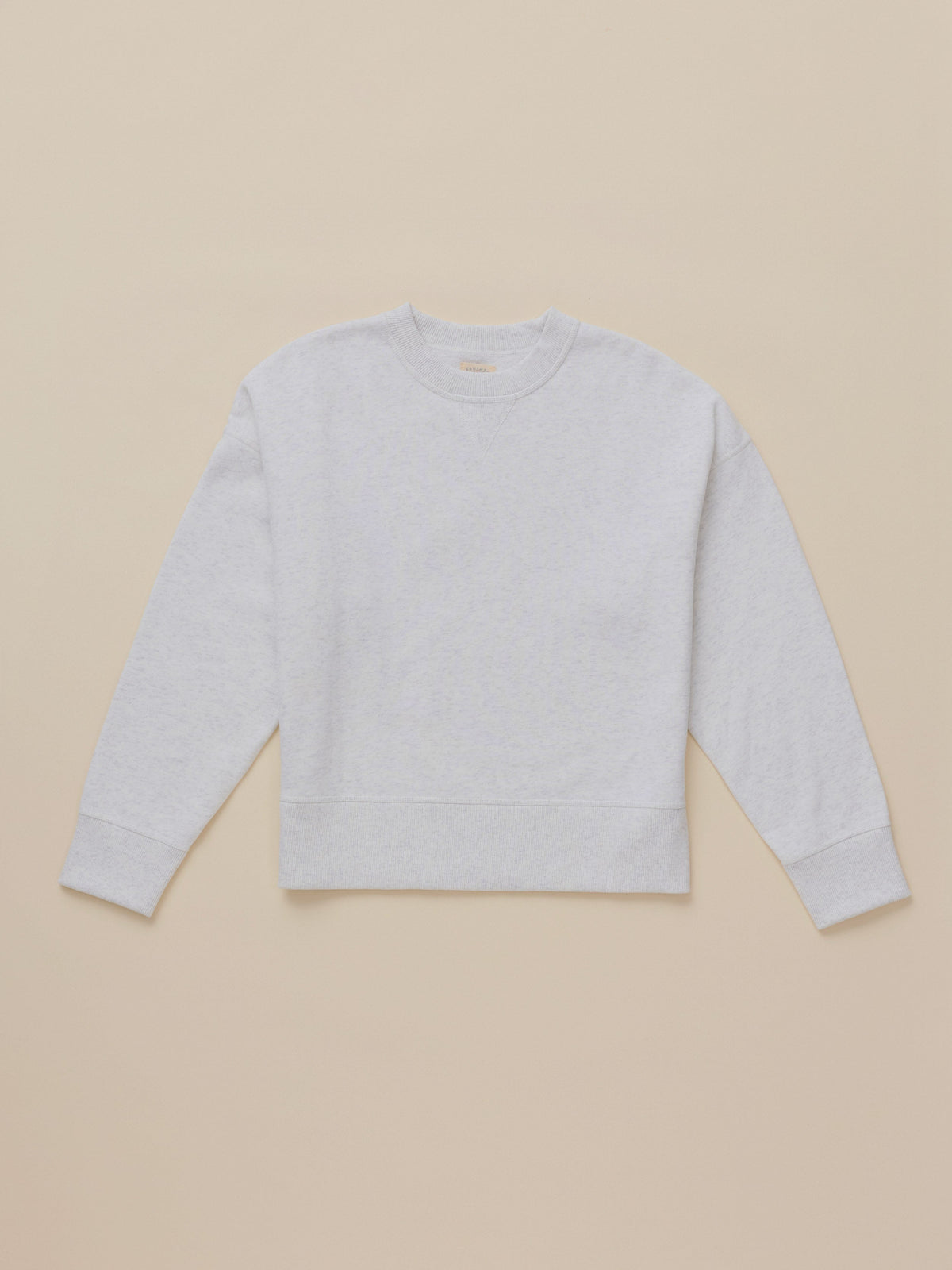 High Standard Fleece Vintage Crewneck - Ice Grey Heather