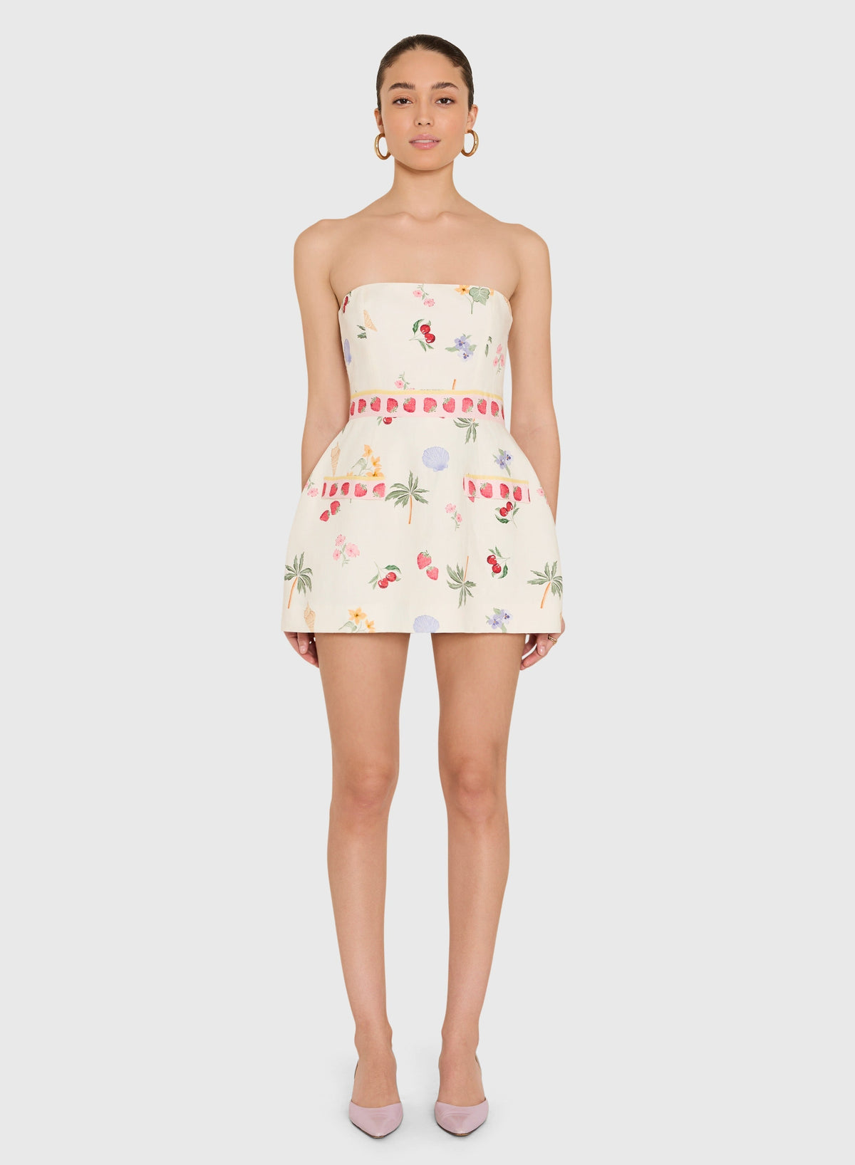 STRAPLESS BETHANY ROMPER