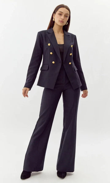 COLSON HIGH WAIST STRAIGHT LEG TROUSER