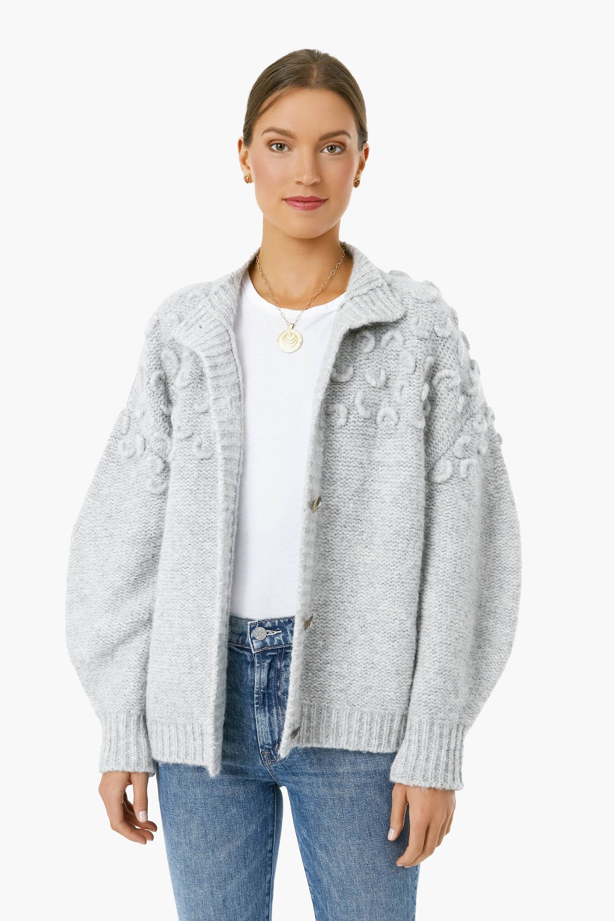 Dove Grey Cusco Cardigan