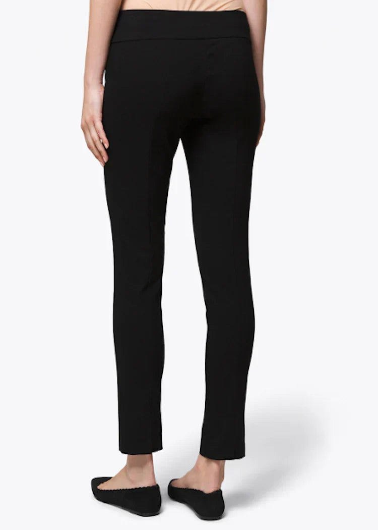 ANKLE PANTS WITH BACK SLIT