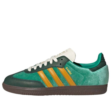 (WMNS) adidas Samba OG 'Green Preloved Yellow' JI2681