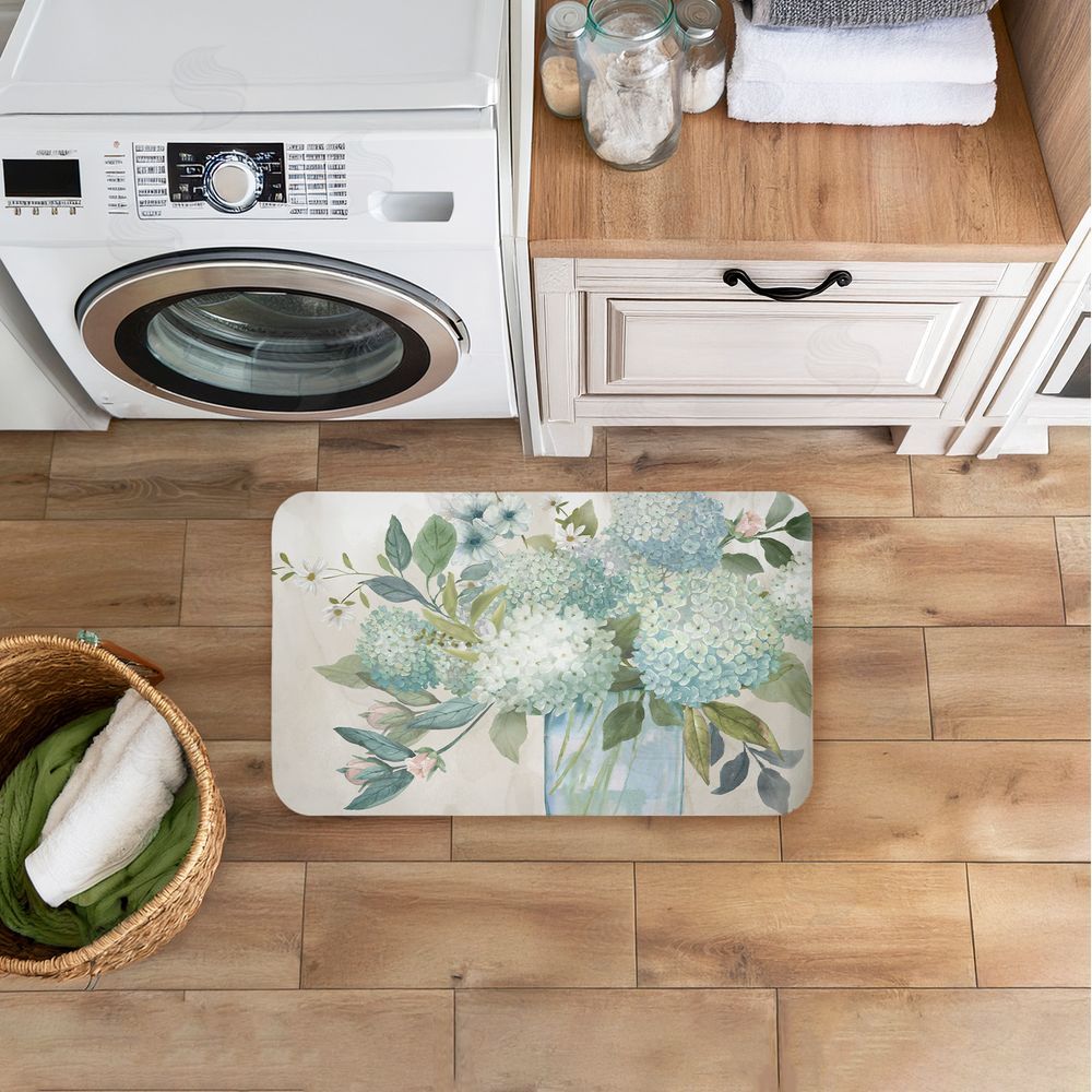 Nan | Blue Hydrangeas Galore Anti-Fatigue Mat