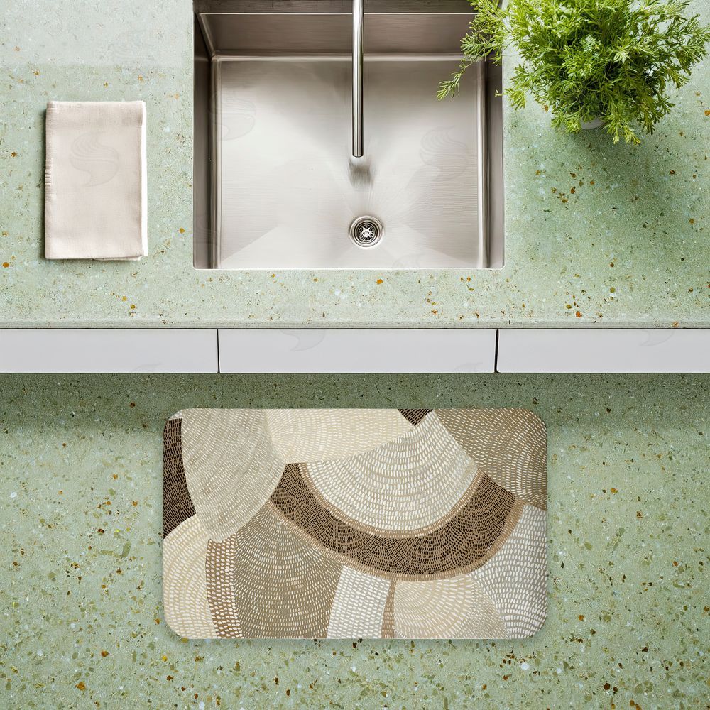 Emma Peal | Mystic Neutral Patterns Anti-Fatigue Mat
