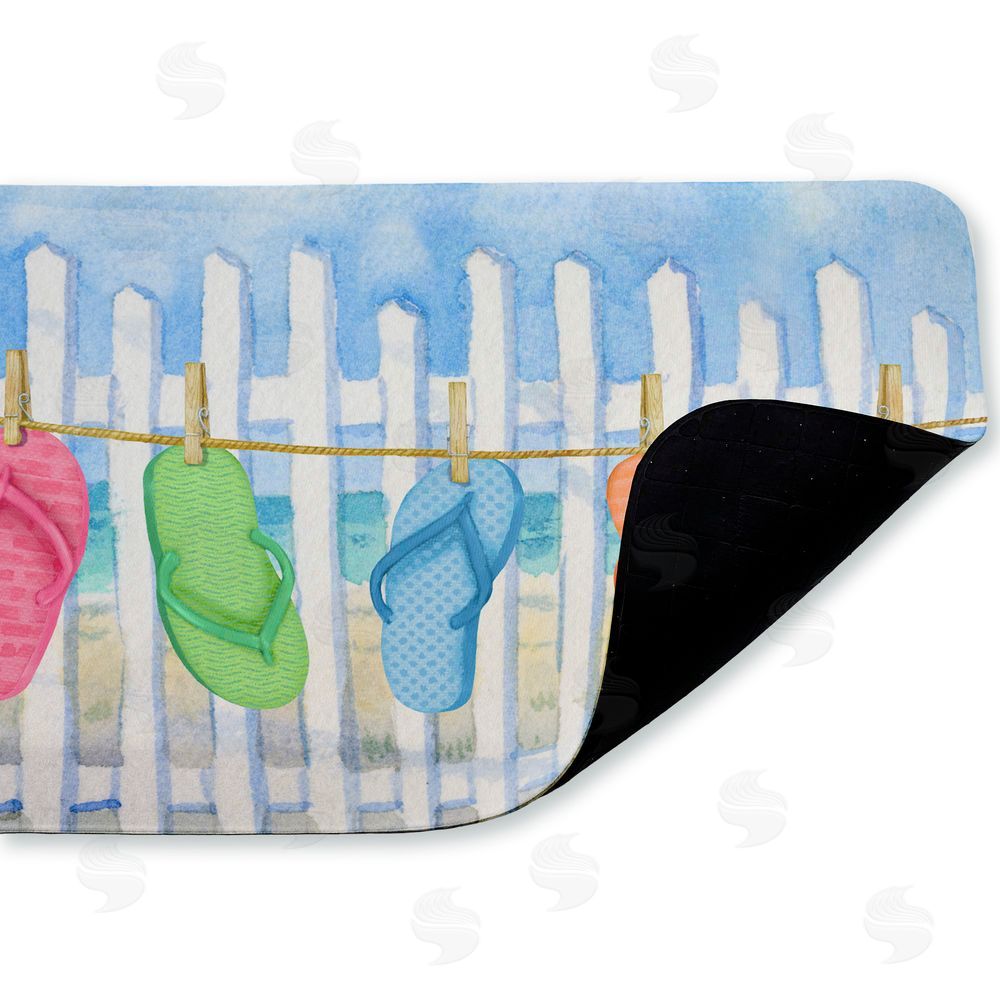 Paul Brent | Flip Flop Summer Clothesline Anti-Fatigue Mat