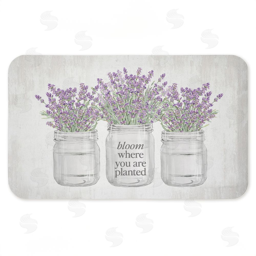 Lettered and Lined | Bloom Where You Are Planted Anti-Fatigue Mat